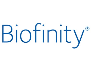 Logo soczewek Biofinity